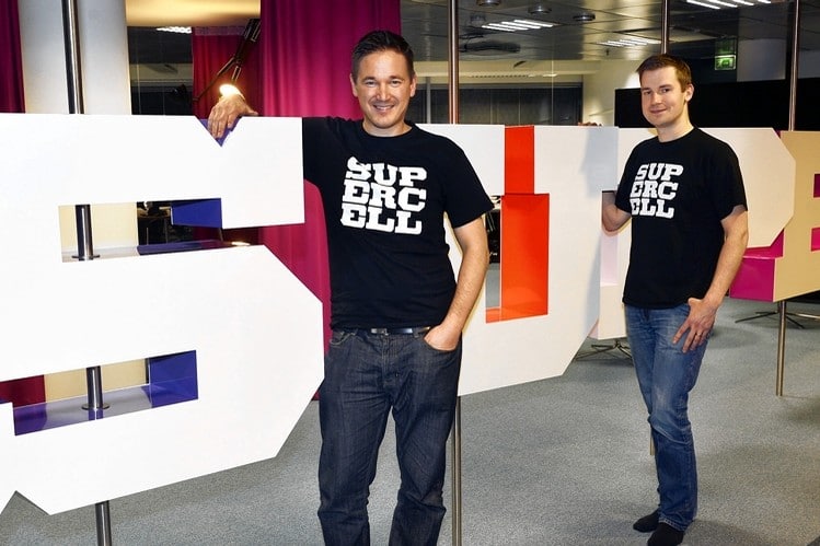 Ilkka Paananen et Mikko Kodisoja, fondateurs de Supercell