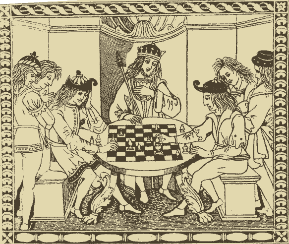 Ancien jeu d'échecs